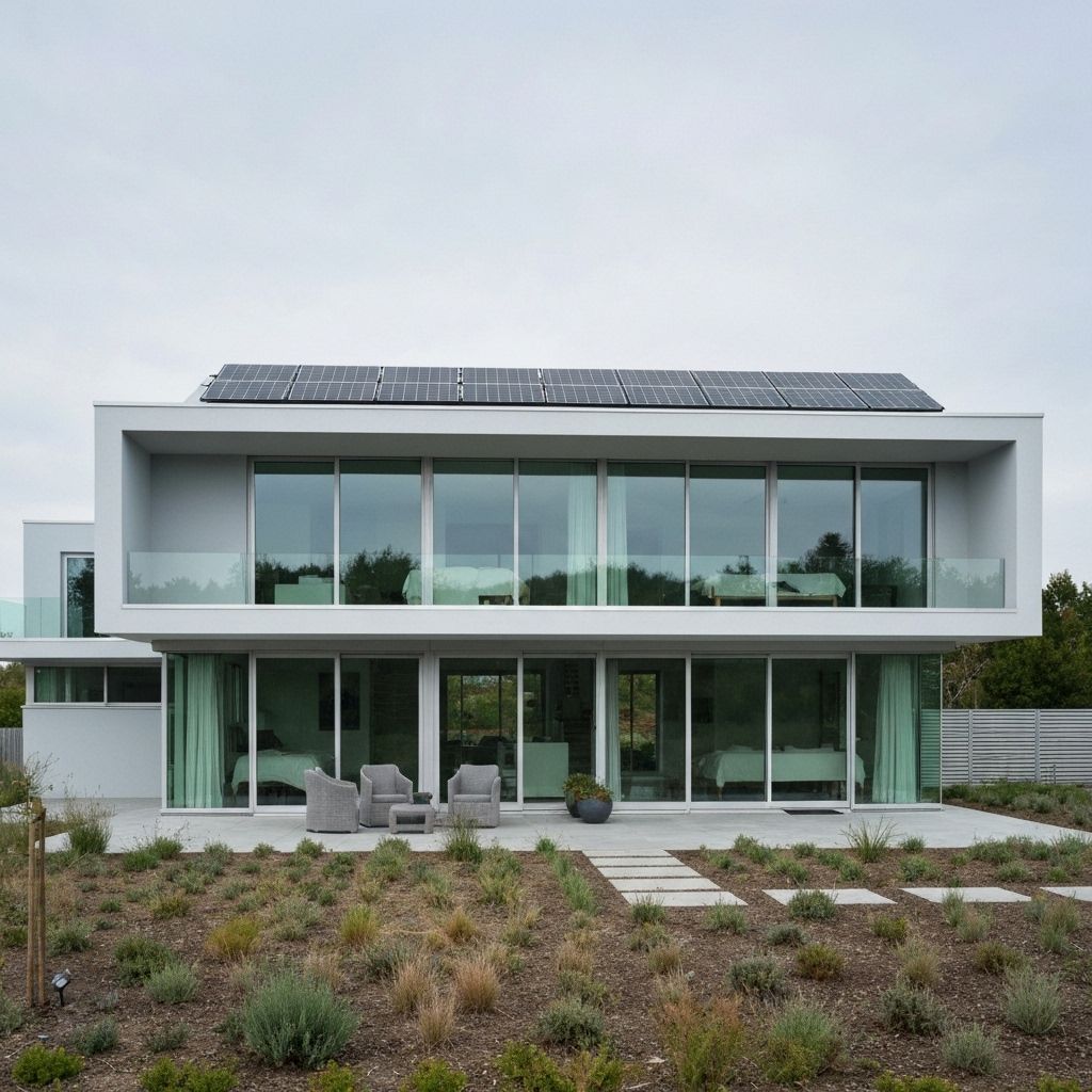 Modern energy-efficient home